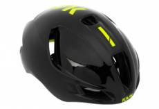 Kask utopia black yellow fluo casque route