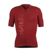 Mavic Aksium Short Sleeve Jersey Rouge L Homme