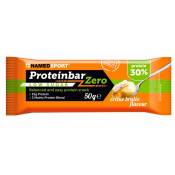 Named Sport Protein Zero Low Sugar 50g Crème Brulée Energy Bar Orange