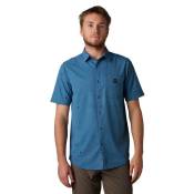 Fox Racing Mtb Ranger Short Sleeve Shirt Bleu L Homme