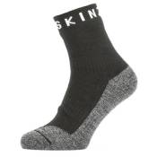 Sealskinz Wp Warm Weather Hydrostop Socks Noir,Gris EU 43-46 Femme