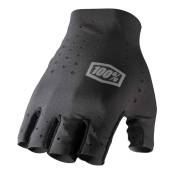100percent Sling Short Gloves Noir EU 42-46 Homme