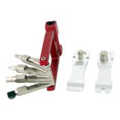 Msc Compact Multitool 12 Functions Rouge
