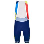 Santini Lidl Trek 2024 Bib Shorts Bleu S Homme