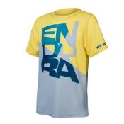 Endura Singletrack Core Ii Short Sleeve T-shirt Jaune,Bleu 7-8 Years Garçon