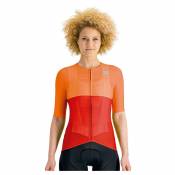 Sportful Pro Short Sleeve Jersey Orange S Femme