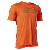 Fox Racing Mtb Flexair Ascent Long Sleeve Enduro Jersey Orange S Homme