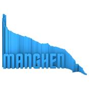 Heroad Manghen Mountain Port Figure Bleu