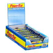 Powerbar Protein Plus 30% 55g 15 Units Chocolate Energy Bars Box Bleu