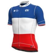 Ale Groupama Fdj 2021 French Champion Pr-s Jersey Rouge,Blanc,Bleu L Homme