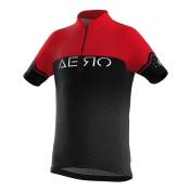 Bicycle Line Aero S2 Short Sleeve Jersey Rouge,Noir 128 cm Garçon