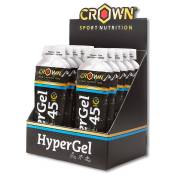 Crown Sport Nutrition Hyper 45 Neutral Energy Gels Box 75g 10 Units Clair