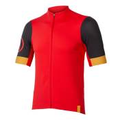 Endura Fs260 Relaxed Fit Short Sleeve Jersey Rouge S Homme