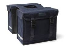 New looxs sacoche a velo double canvasbag deluxe 30 46 litre 39 x 33 x 18 cm
