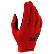 100percent Ridecamp Gel Gloves Rouge S Homme