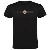 Kruskis Dirt Bike Short Sleeve T-shirt Noir S Homme