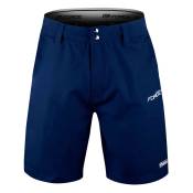 Force Blade Mtb Shorts With Pad Bleu L Homme