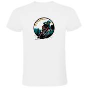 Kruskis Downhill Rider Short Sleeve T-shirt Blanc XL Homme