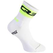 Q36.5 Ultralight Socks Jaune,Blanc EU 36-39 Homme