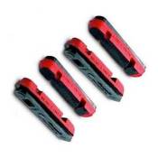 Campagnolo Hyperon-bora Pack Of 4 Caliper Inserts Rouge,Noir