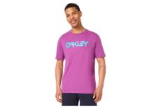 T shirt manches courtes oakley mark ii 2 0 lila bleu