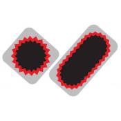 Tip Top Tyre Stickers Tube Patch Rubber Noir
