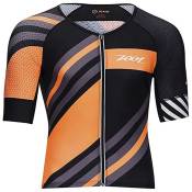 Zoot Ultra Aero Short Triathlon Sleeve Jersey Orange,Noir M Homme