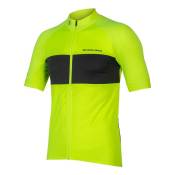 Endura Fs260-pro Ii Relaxed Fit Short Sleeve Jersey Jaune M Homme