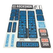 Rockshox Decal Kit 35 Mm Bleu