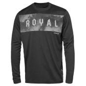 Royal Quantum Long Sleeve Enduro Jersey Noir XL Homme