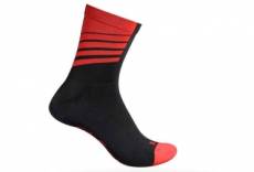 Chaussettes gripgrab racing stripes rouge