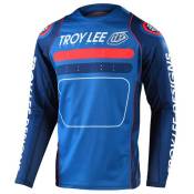 Troy Lee Designs Sprint Long Sleeve Enduro Jersey Bleu L Garçon