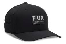 Casquette fox non stop tech flexfit noir