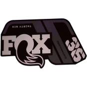 Fox 36 Performance Series 2021 Sticker Noir