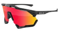 Scicon sports aeroshade xl lunettes de soleil de performance sportive scnpp multimorror rouge compagnon de carbone