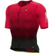 Ale Velocity Short Sleeve Jersey Rouge L Homme