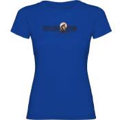 Kruskis Explore More Short Sleeve T-shirt Bleu XL Femme