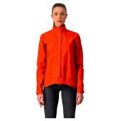 Castelli Commuter Reflex Jacket Orange S Femme