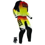 Fly Racing Pants Evo Rouge L Homme