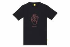 T shirt lagoped heart noir
