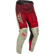 Fly Racing Pants Kinetic Wave Gris M Homme