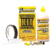 X-sauce Tubeless Mtb Schrader 27 Mm Repair Kit Doré