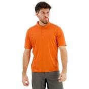 Castelli Tech 2 Short Sleeve Polo Orange XL Homme