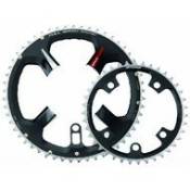 Fsa Route Double Abs K-force 110 Bcd N10/11 Wa426 Chainring Gris 52t