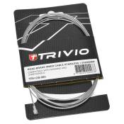Trivio Road Stainless Brake Cable 20 Units Argenté 1.5 x 2000 mm