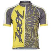 Zoot Ultra Cycle Team Short Sleeve Jersey Jaune,Gris L Homme