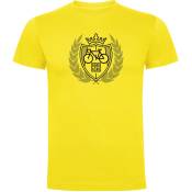Kruskis Road King Short Sleeve T-shirt Jaune 2XL Homme