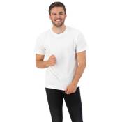 Rogelli Logo Short Sleeve T-shirt Blanc 2XL Homme