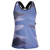 Santini Watt Indoor Tech Sleeveless T-shirt Bleu S Femme