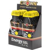 Crown Sport Nutrition Lemon Energy Gels Box 40g 12 Units Clair